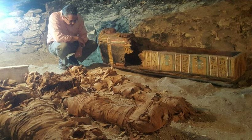 Ανακαλύφθηκε φαραωνικός τάφος από το 1.000 π.Χ. – Εντυπωσιακές εικόνες